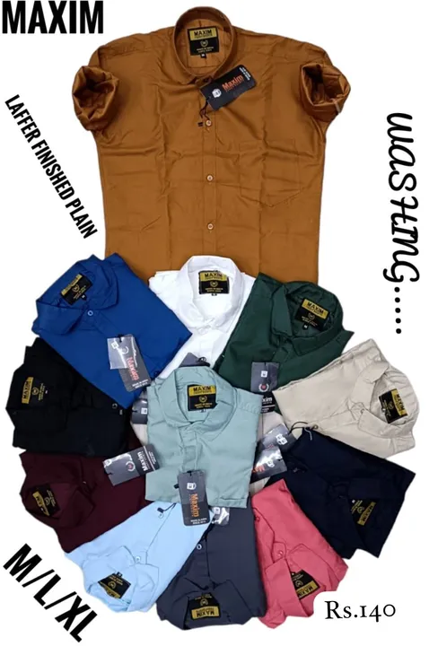 Men's wear shirt collection size M.L.XL uploaded by Aap ki dukan on 5/26/2023
