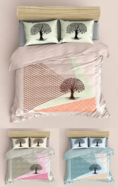 Cotton Bedsheet withCotton Bedsheet with 2 pillow  uploaded by INDIAN BEDDING COMPANY on 5/26/2023