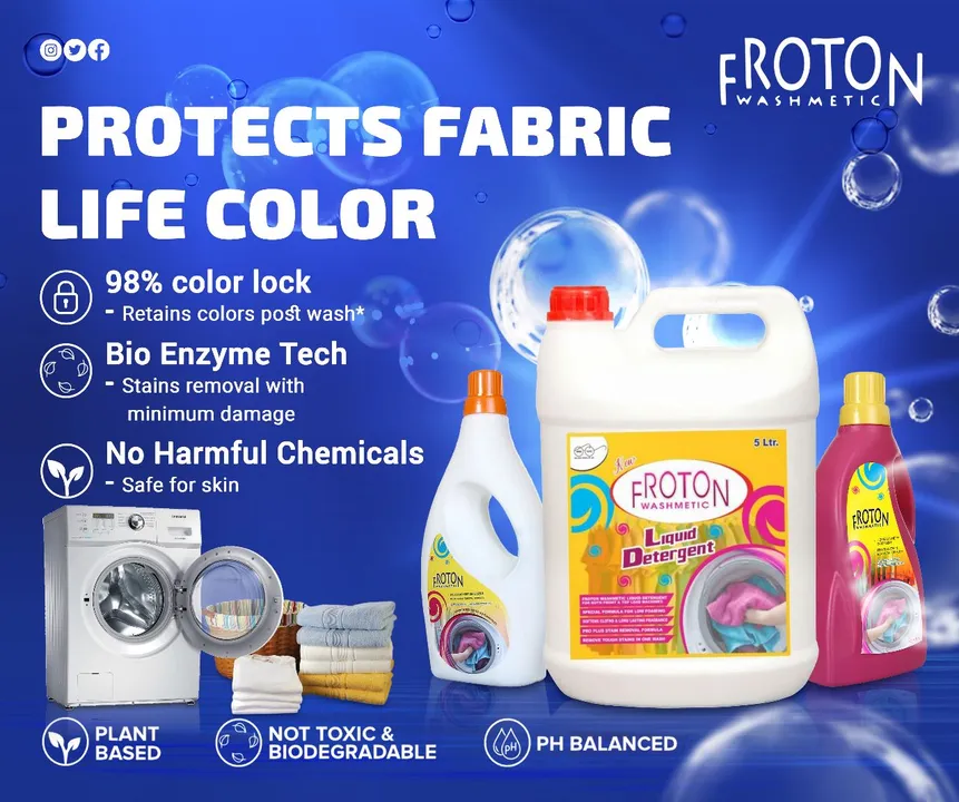 Froton Liquid Detergent  uploaded by Biostategi(opc) pvt ltd on 5/28/2024