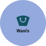 Business logo of Wani's