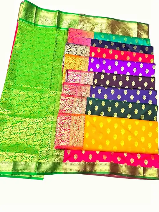 Satin Silk premium Quality Saree
Full Saree with Blouse
Weight upto 1kg
Party Wear saree
Set - 8
 uploaded by Kashif Garments on 5/26/2023
