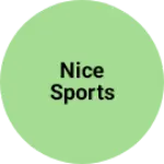 Business logo of Nice sports