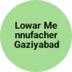 Business logo of Lowar mennufacher gaziyabad loni