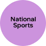 Business logo of National sports