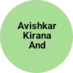 Business logo of Avishkar kirana and jenral