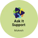 Business logo of Ask it support