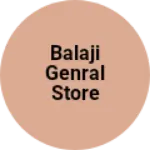 Business logo of Balaji genral store