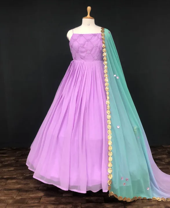 BEAUTIFUL ETHENIC GOWN  COLLECTION  uploaded by DUDHAT Impax on 5/27/2023