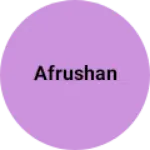 Business logo of Afrushan