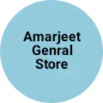 Business logo of Amarjeet Genral Store
