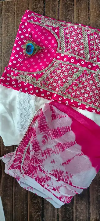 Beautiful Rayon 140  Fabric Straight kurti Pant With Tai Dye Dupatta uploaded by khan wholeseller on 5/27/2023