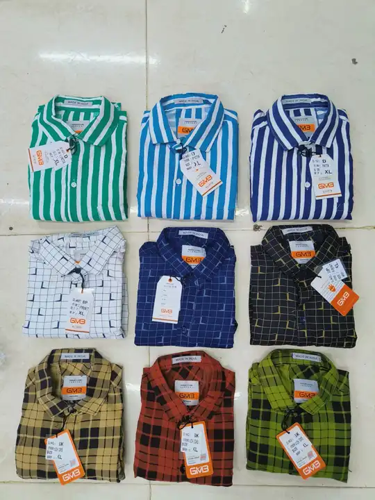 Men's cotton shirt uploaded by Diya Textile on 5/27/2023