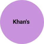 Business logo of Khan's
