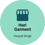 Business logo of Hari garment
