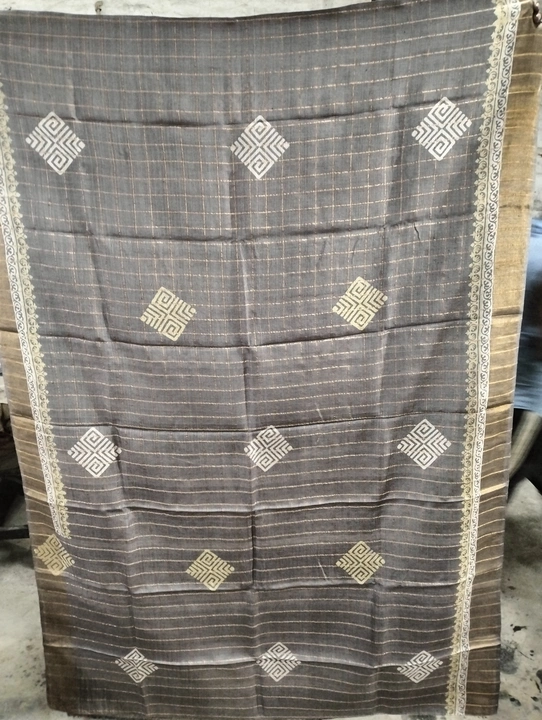 Silk Tussar Saree uploaded by business on 5/27/2023