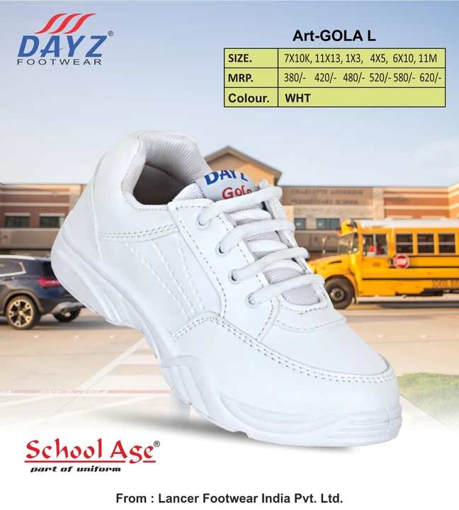 Lancer school shoes  uploaded by CHANDAN ENTERPRISES  on 5/27/2023