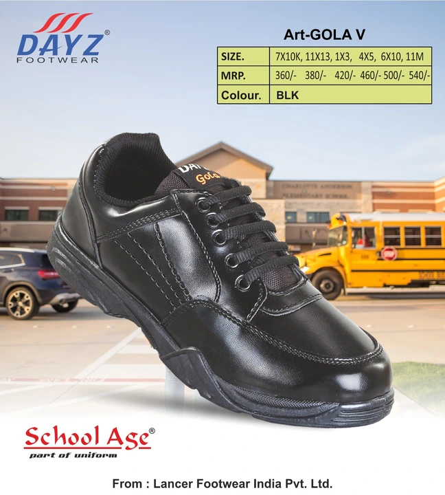 Lancer school shoes gola uploaded by CHANDAN ENTERPRISES  on 5/27/2023