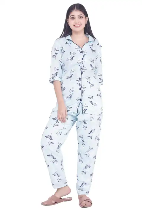 Printed Night Suit uploaded by business on 5/27/2023
