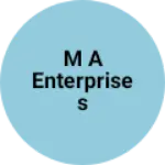 Business logo of M A enterprises