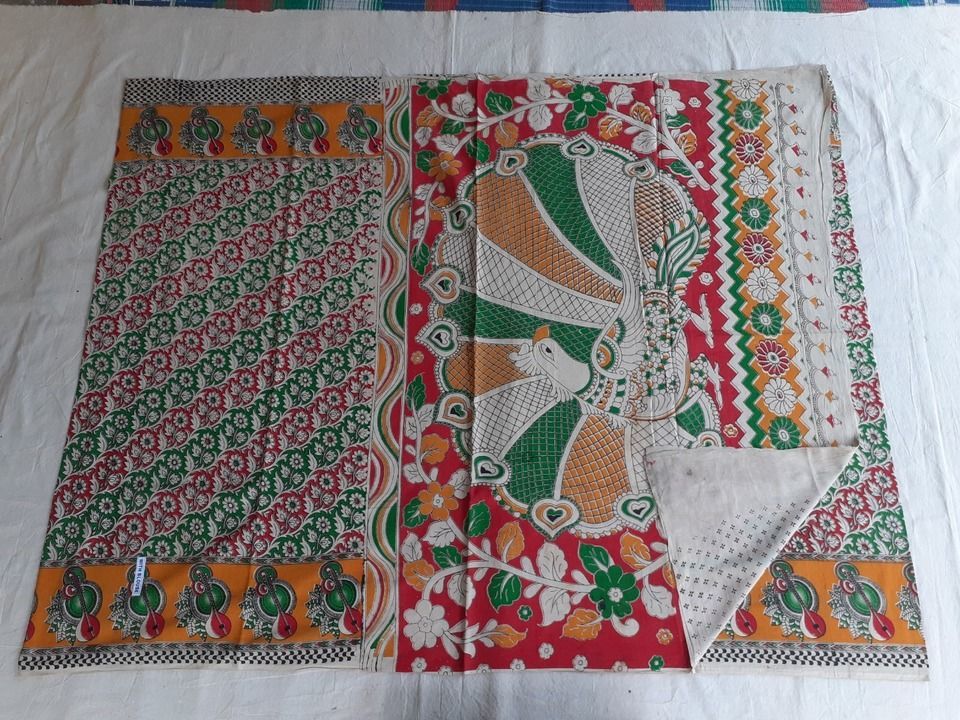 Kalamkari cotton sarees  uploaded by Vanavil collection namakkal  on 3/11/2021