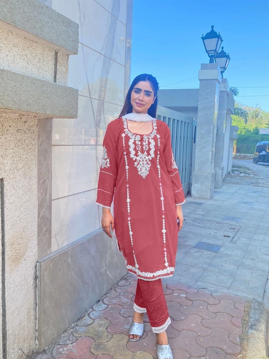 LAAM READY-MADE KURTI uploaded by A R FASHION on 5/27/2023