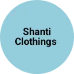 Business logo of Shanti Clothings