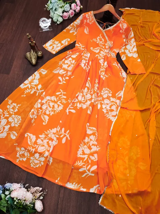 Kurti duppata set  uploaded by Villa outfit on 5/27/2023