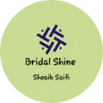Business logo of Bridal shine
