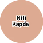 Business logo of Niti kapda