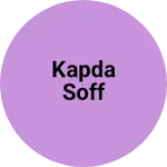 Business logo of Kapda soff