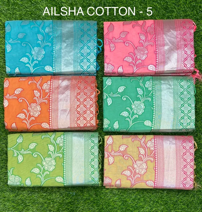 Cotton saree  uploaded by Maa yashoda creation on 5/27/2023
