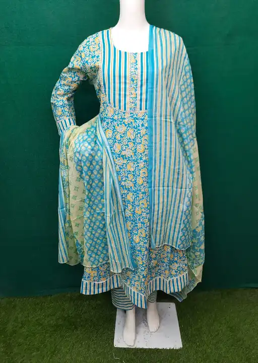 3pca kurti pent duppata  uploaded by business on 5/27/2023