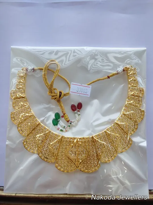 1gm gold jewellery  uploaded by RADHA IMITATION JEWELLERS on 5/30/2024