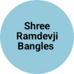 Business logo of Shree ramdevji bangles