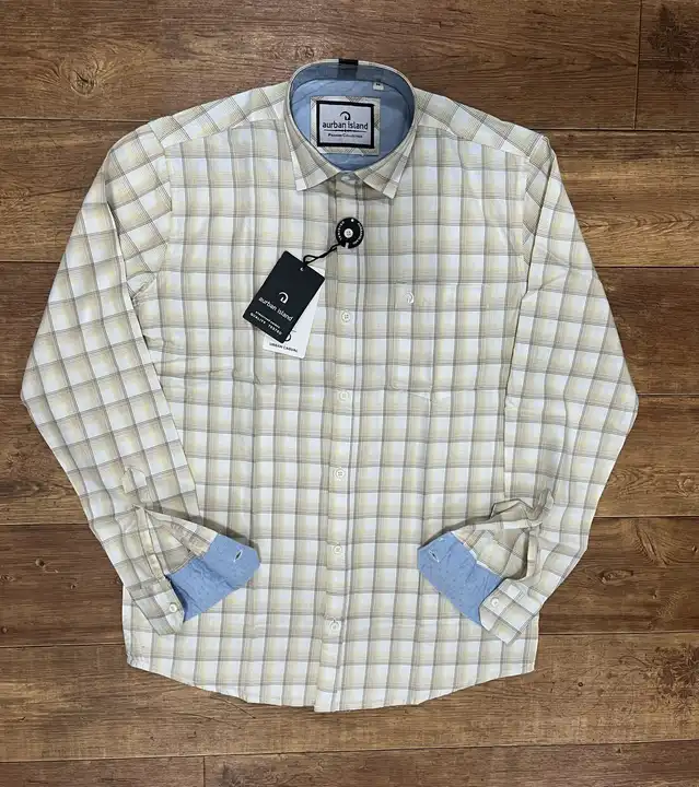Men’s twill check shirts uploaded by SS creations on 5/27/2023