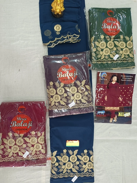Feona ghera work and cutwork dupatta Nazmin full size . Super selling item  uploaded by Chahat fashion hub  on 5/10/2024