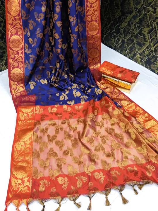 Rich pallu with allover flower buti design saree uploaded by DHANANJAY CREATIONS on 5/27/2023