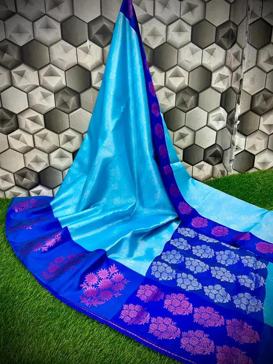Tanche kora Muslim silk saree  uploaded by business on 5/27/2023