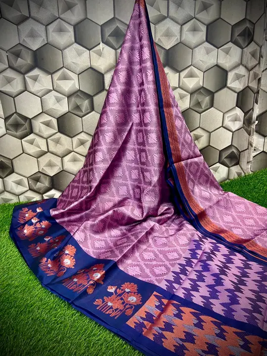 Tanchue kora Muslim silk saree  uploaded by IFHA SAREE on 5/27/2023
