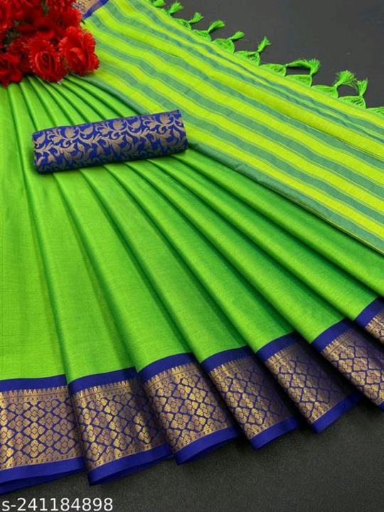 Aura  banarasi silk saree  uploaded by Khashtabhanjan fabric on 5/27/2023