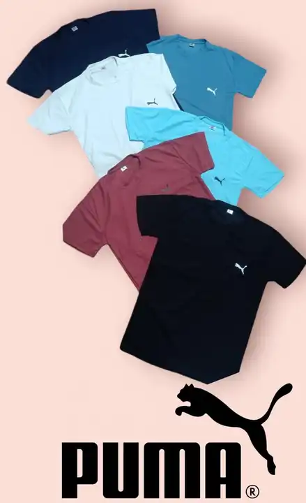 Post image BRAND Puma TSHIRTS
*HALF SLEEVE ONLY* 
IMPORTED MATTY LYCRA FABRIC
200 GSM QUALITY
Round Collar Plain Design
SIZES M,L,XL
6 COLOURS 18 PCS PACKING