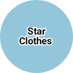 Business logo of Star clothes