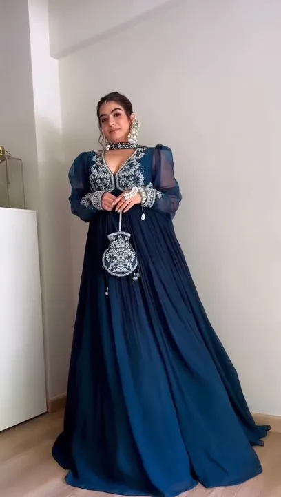 ANARKALI GOWN  uploaded by Villa outfit on 5/27/2023