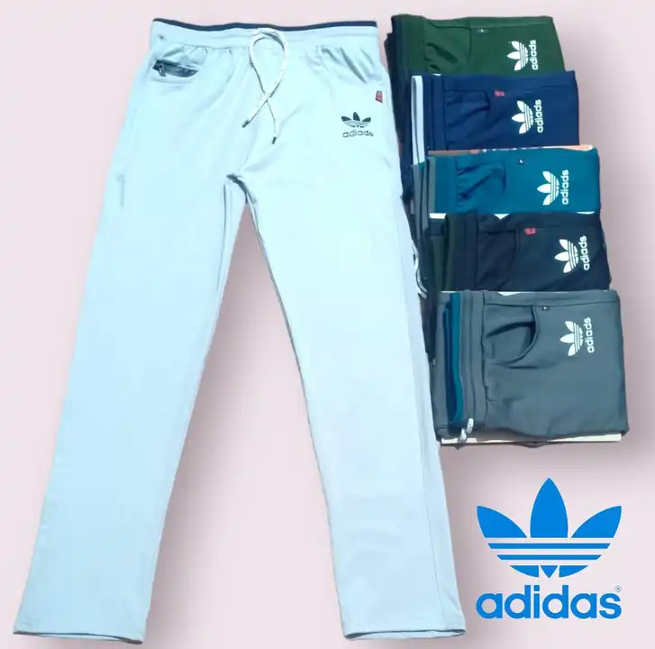Post image Adidass Track pants for men 
4Way Fabric FABRIC
220 GSM QUALITY
SIZES M,L,XL
6 COLOURS 18 PCS PACKING
