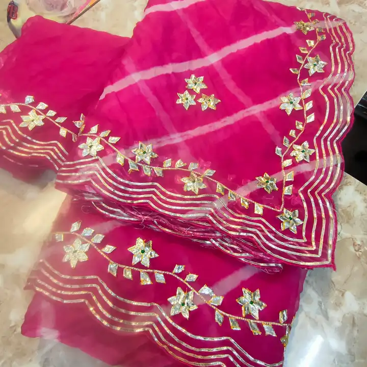 Product uploaded by Jaipuri wholesale gotta patti kurtis nd sarees on 5/27/2023