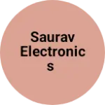 Business logo of saurav electronics