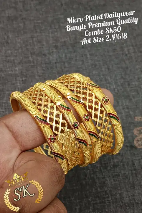 Post image Jos online shopping
Bangles

Size available
No cod online paymant
