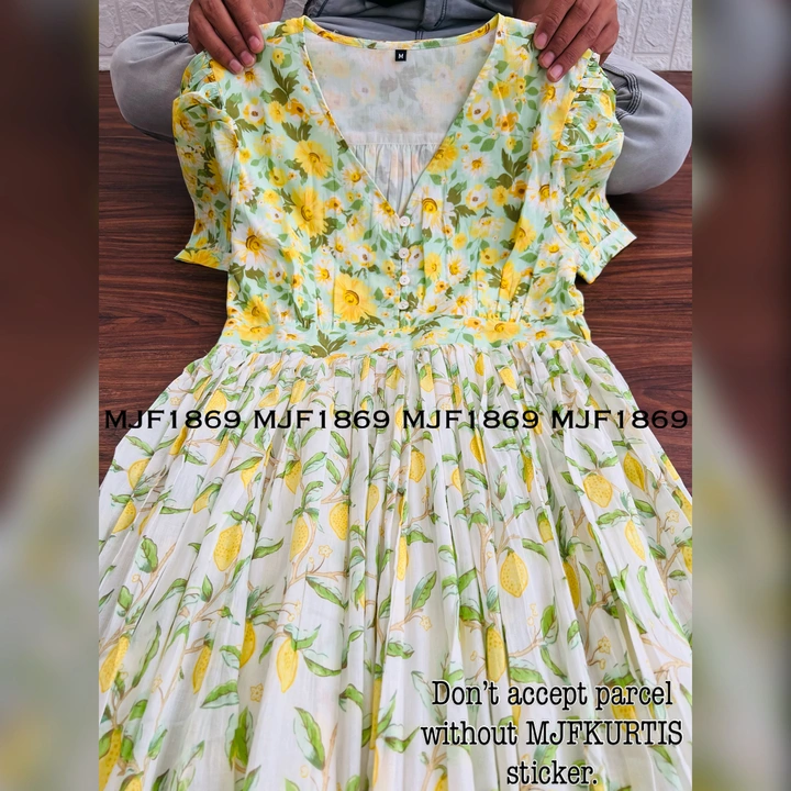 Floral Dress uploaded by MJF KURTIS™️ on 5/27/2023