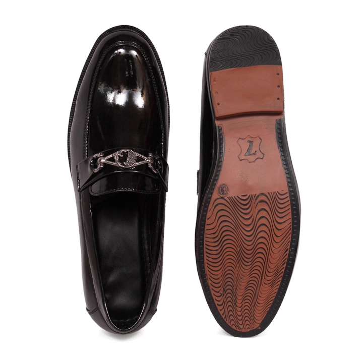 Black Patent Men's Shoe  available in wholesale uploaded by M/S BARQAT CORPORATION on 5/27/2023