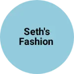 Business logo of Seth's fashion